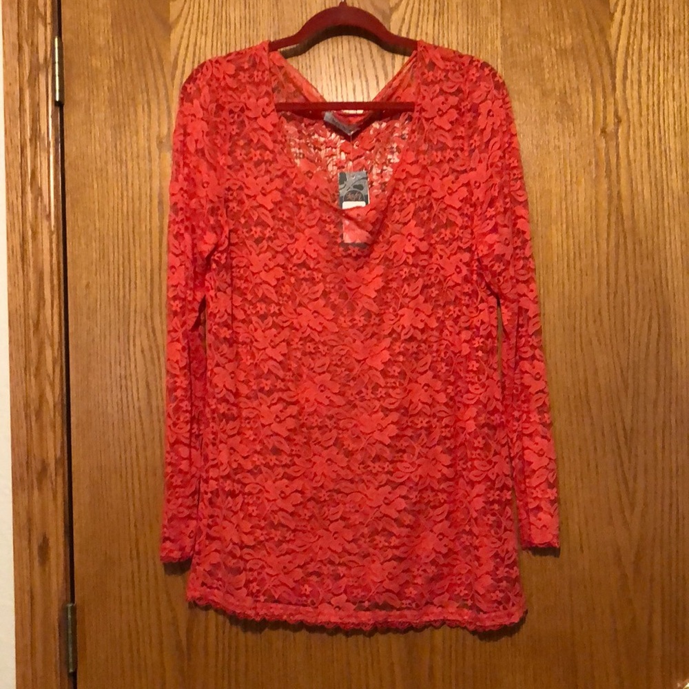 Lace shirt